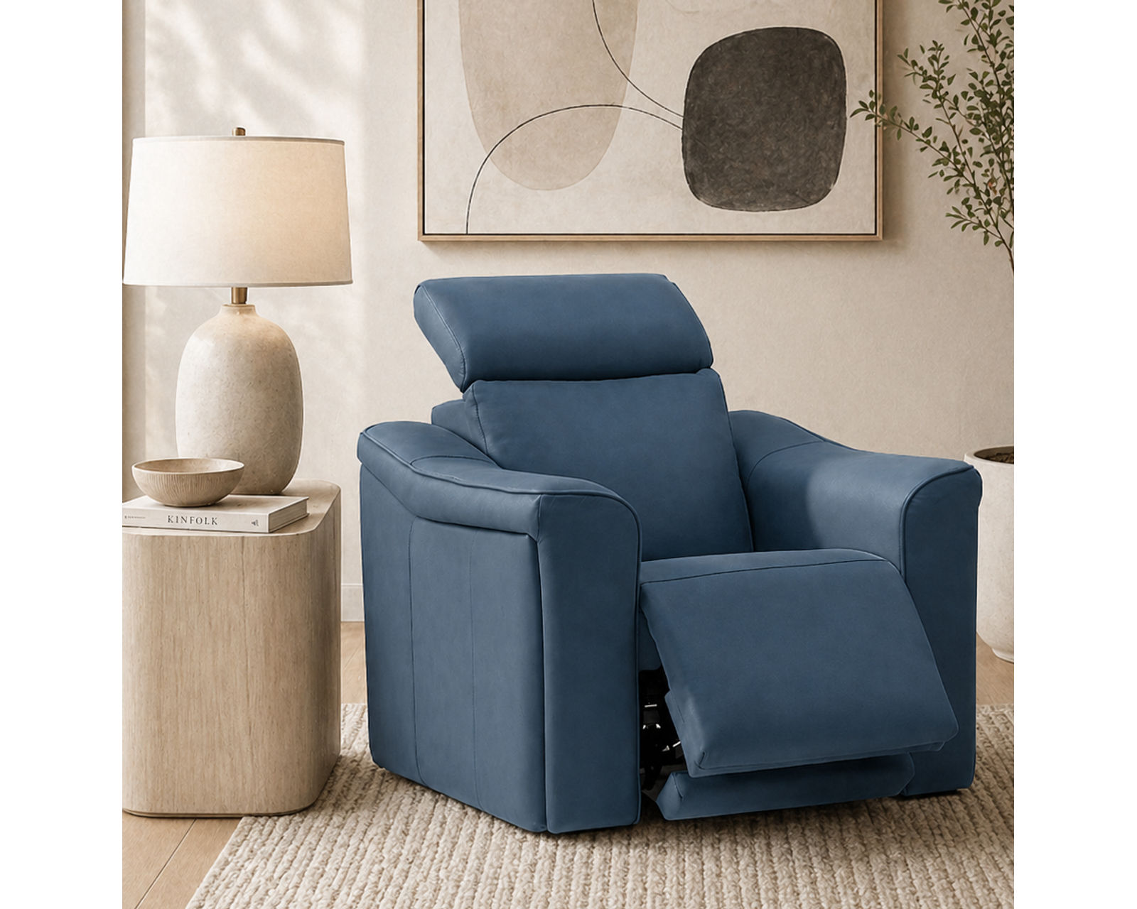 Bennett Dual Power Reclining Sofa — Available in Standard & Wide Cushions, 140+ Leather Options, and 84", 88", or 116" Widths - Sit Better, Live Better—with Elran Quality