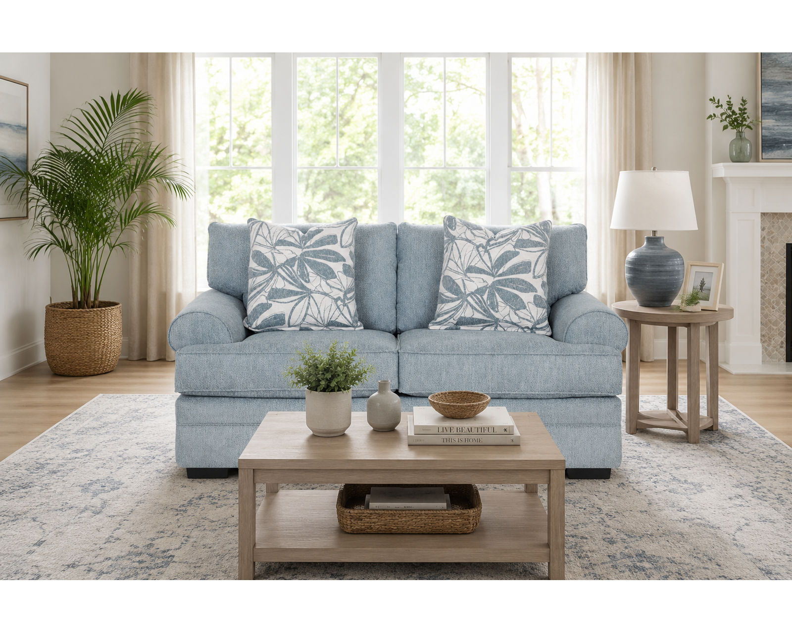 Morgan 97" Sofa (Coastal-Inspired Style. Relaxed Comfort) - Affordable Luxury, Designed for Real Life.