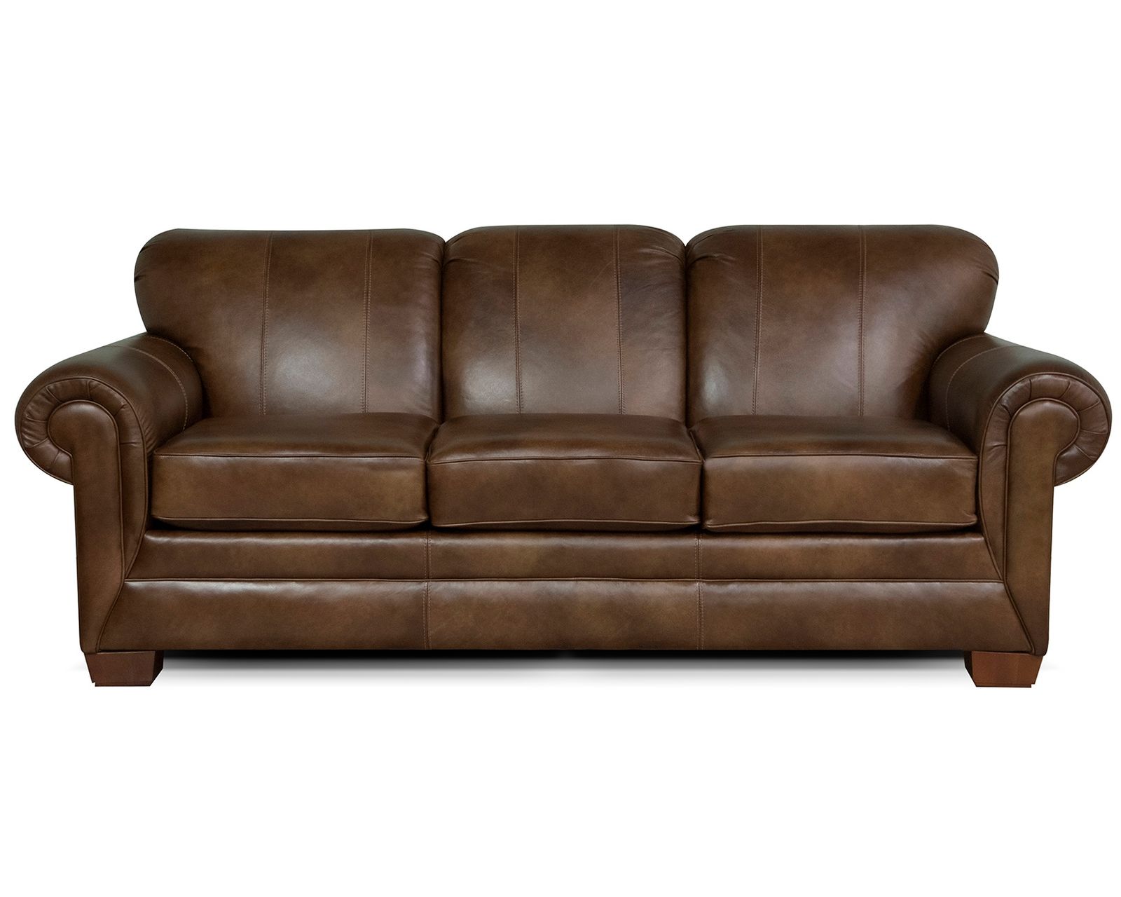 Monroe 87" Leather Sofa  (+29 Top-Grain Leathers)
