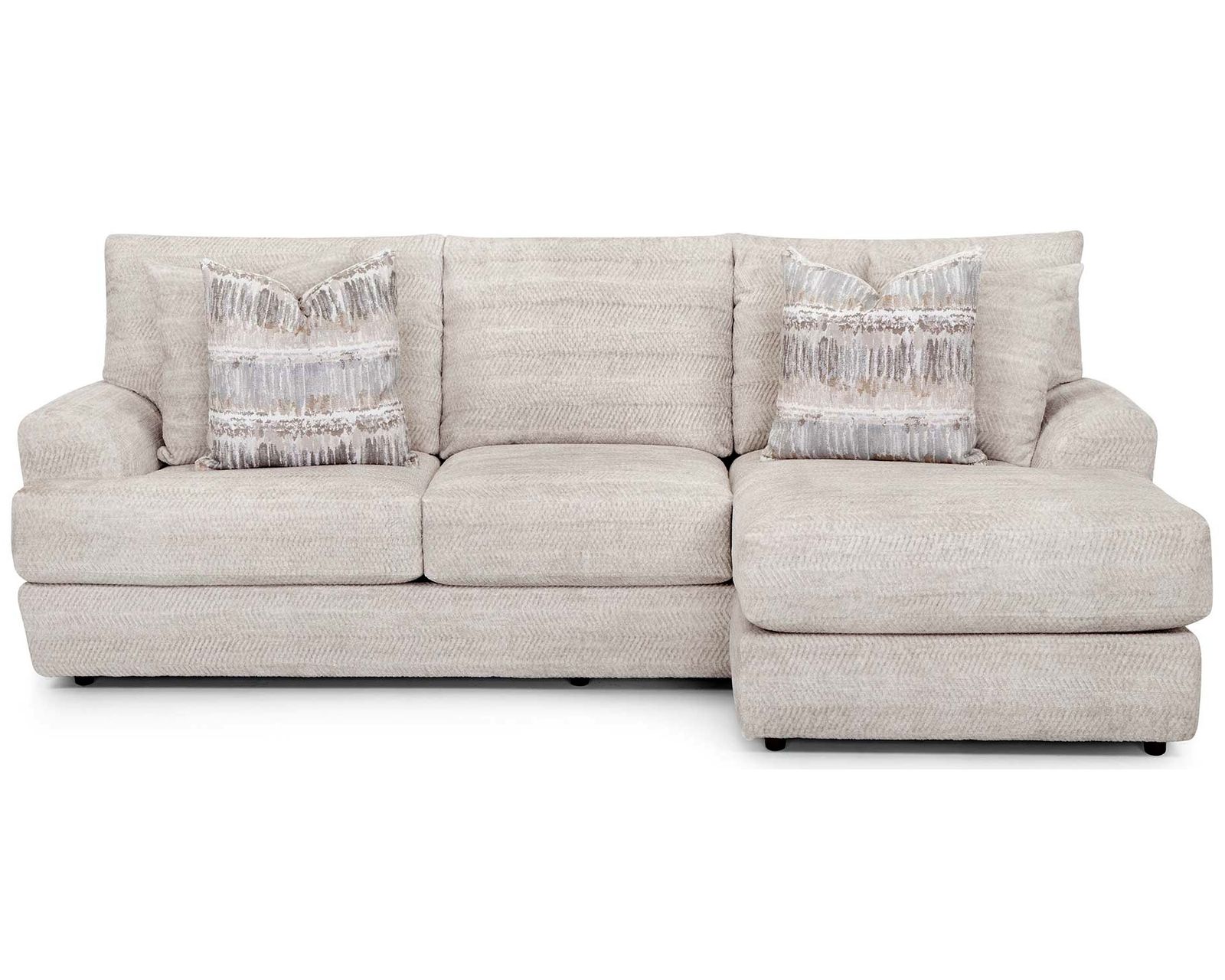 Nash 101" Sofa with Reversible Chaise (REVERSIBLE CHAISE — LOUNGE LEFT. LOUNGE RIGHT. CHANGE IT ANYTIME) - Nash 101" Sofa with Reversible Chaise