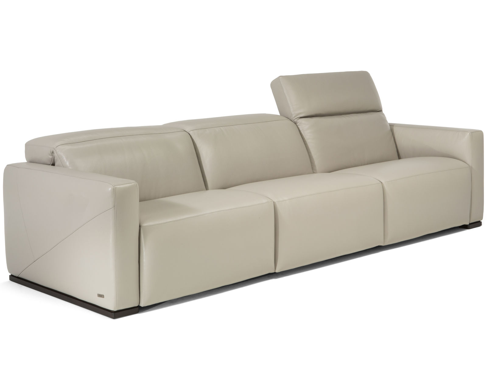 Baltimora C260 Stationary Sectional (+50 leathers) - Every seat includes manual adjustable headrests