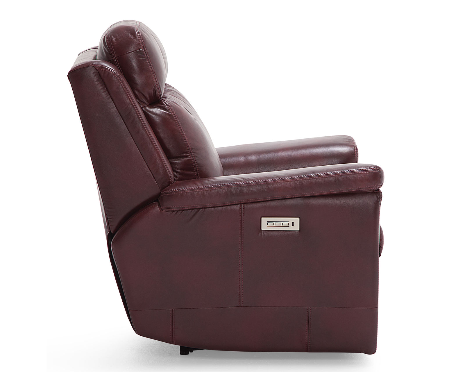 Asher 41065 Power Headrest WallHugger Power Recliner (Made to order) - Three Reclining buttons allow independent control over the power headrest, power recline and optional power headrest. Includes USB Charging Port