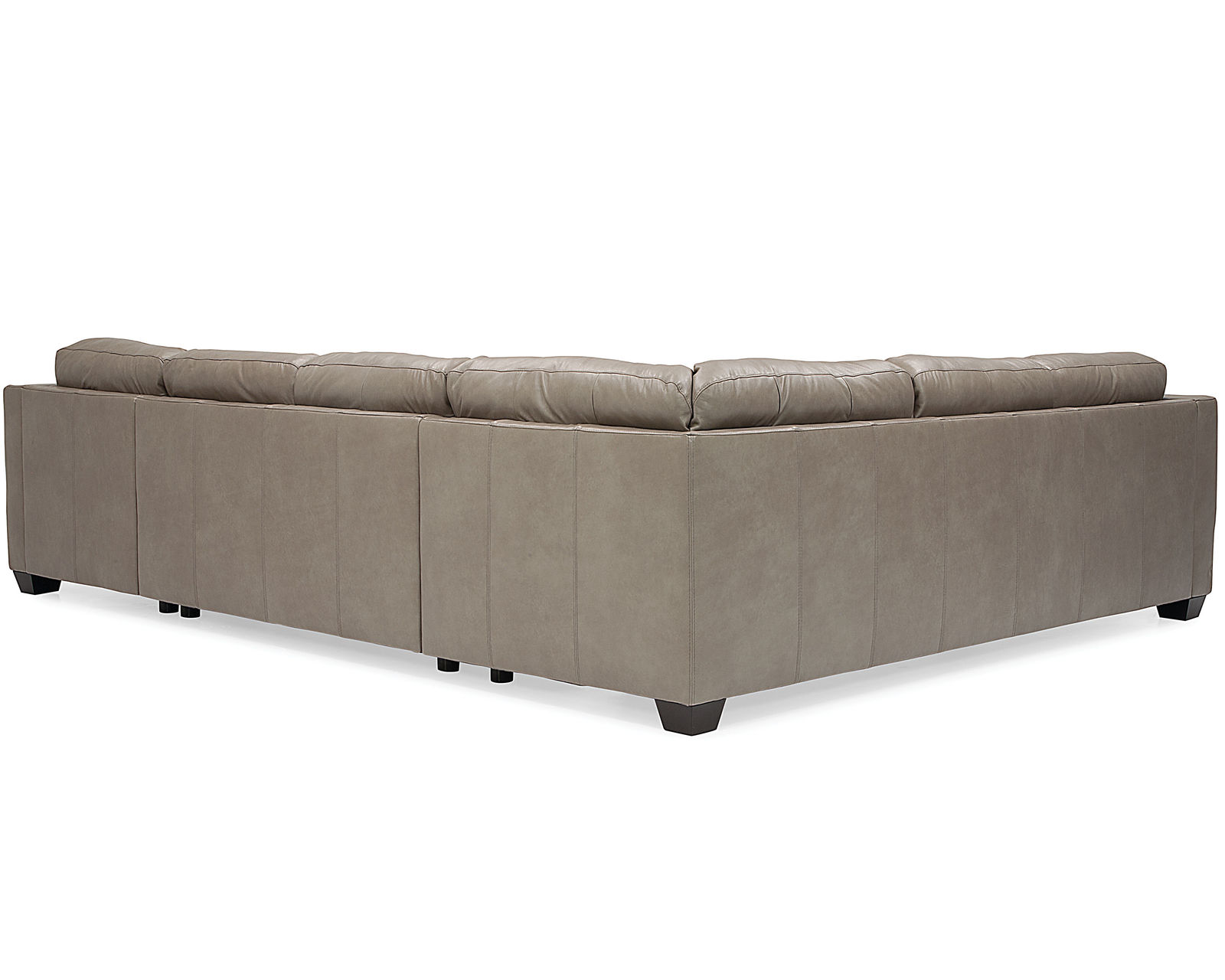 Barrett 77558 Sectional (+100 leathers) - Layout E: Rear View
