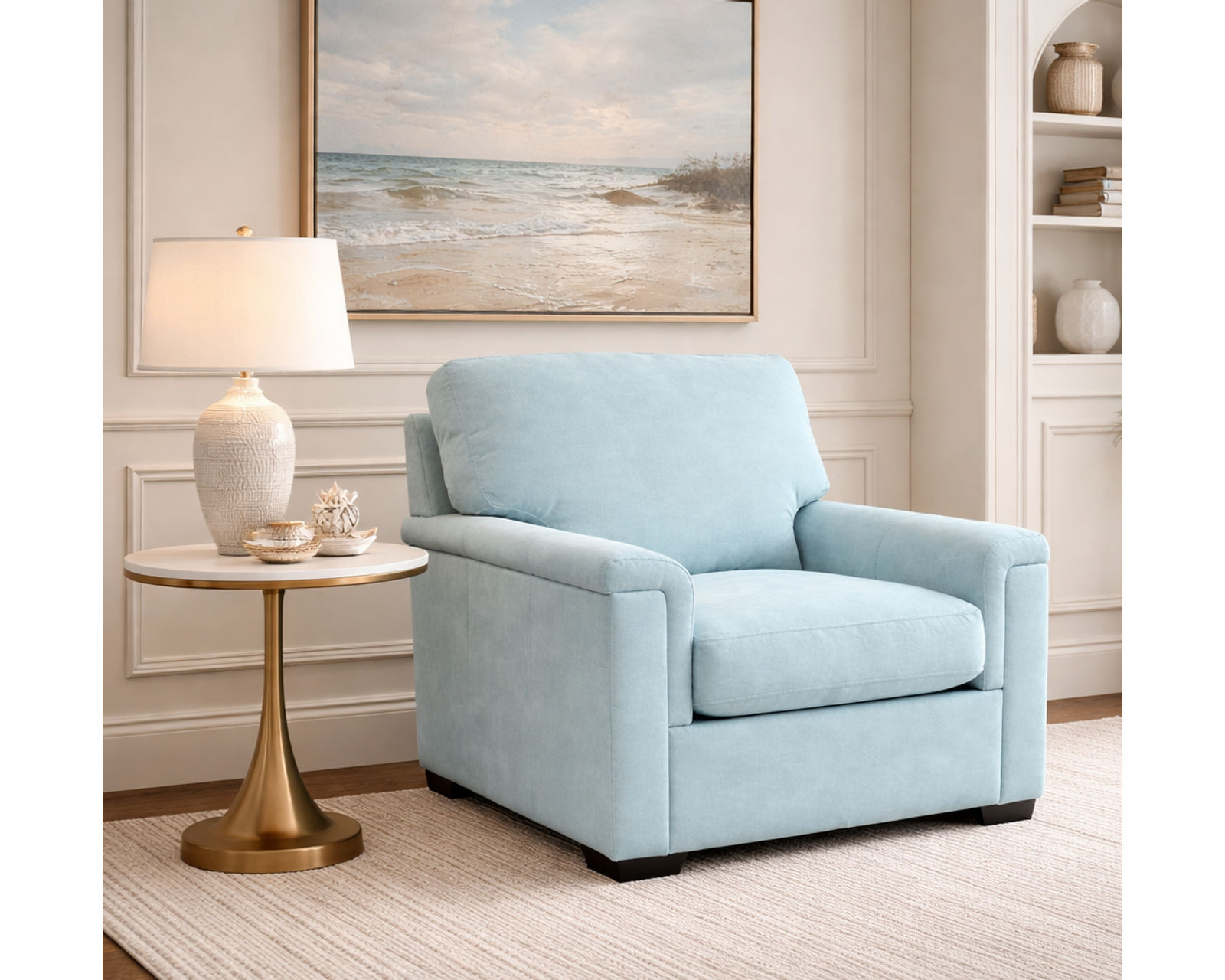 Drew 92" Leather Sofa - 6500 (29 Top-Grain Leather Choices) - Designed for Style. Built for Life.