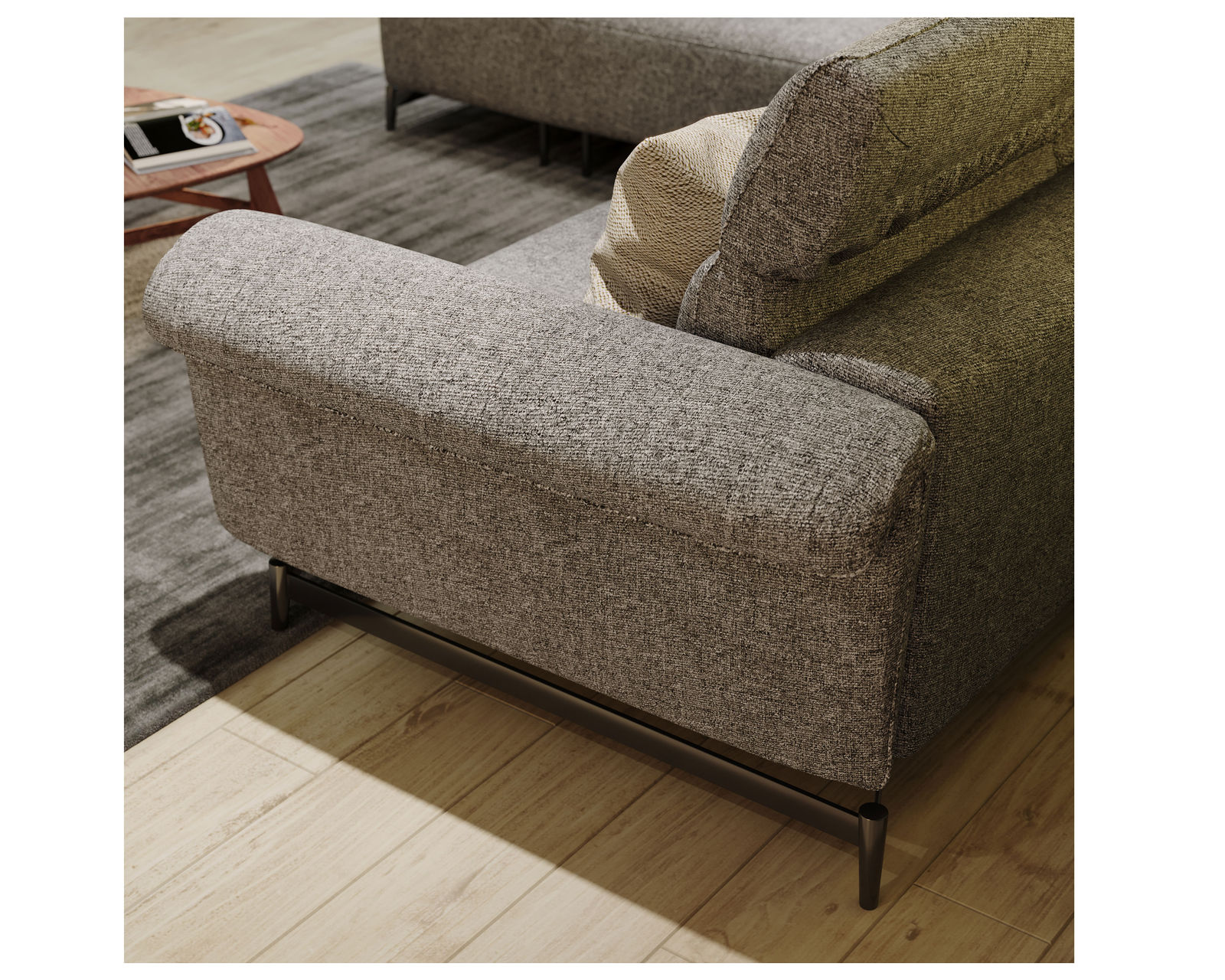 Leggiadro C143 Stationary Sectional (+40 fabrics)