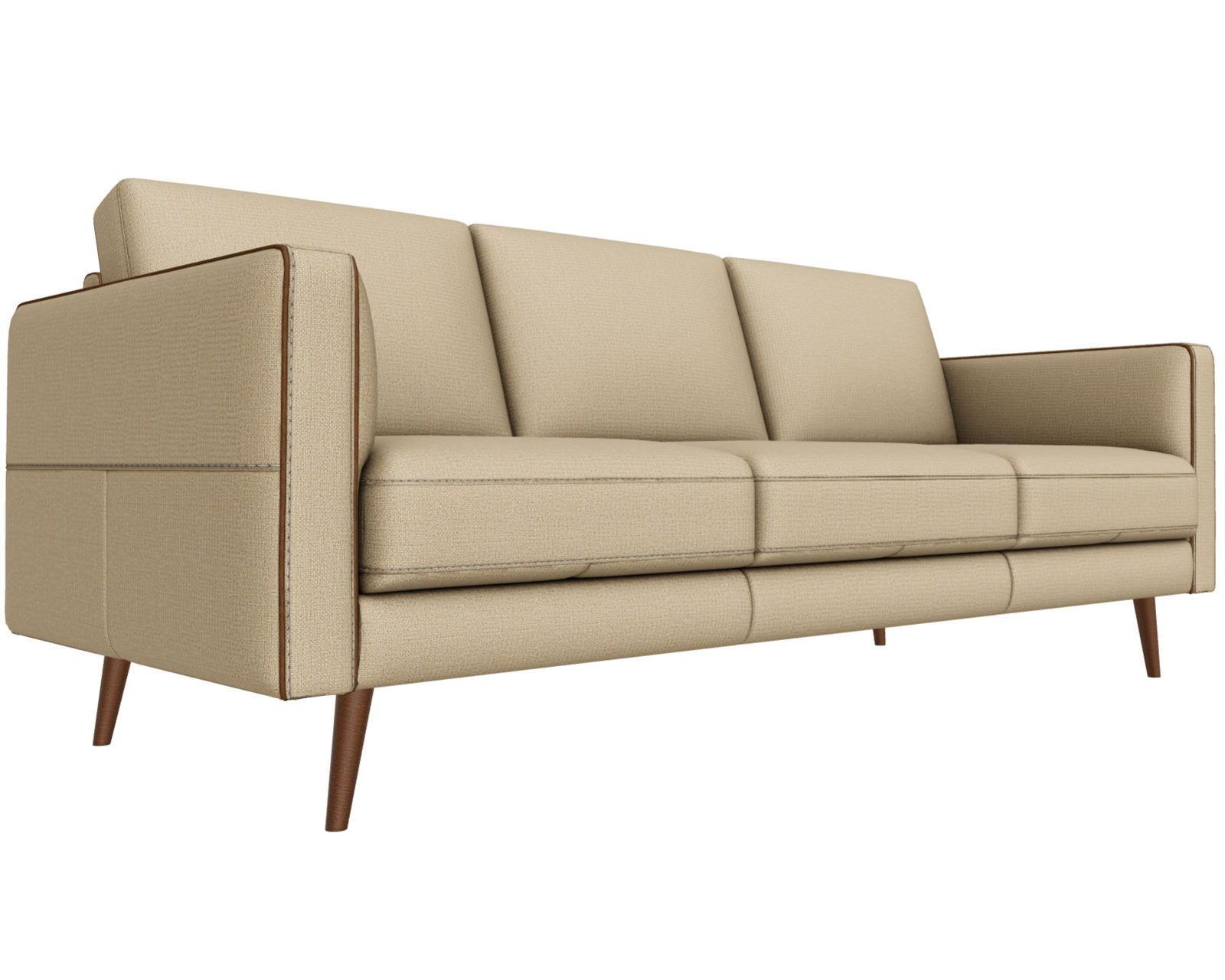 Destrezza C092 Sofa (76" or 83") +40 fabrics - Destrezza 83" Sofa (three cushion)