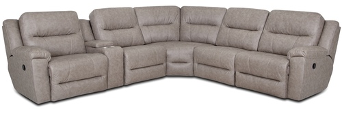 Layout B: Six Piece Sectional 140" x 128" (3 recliners)