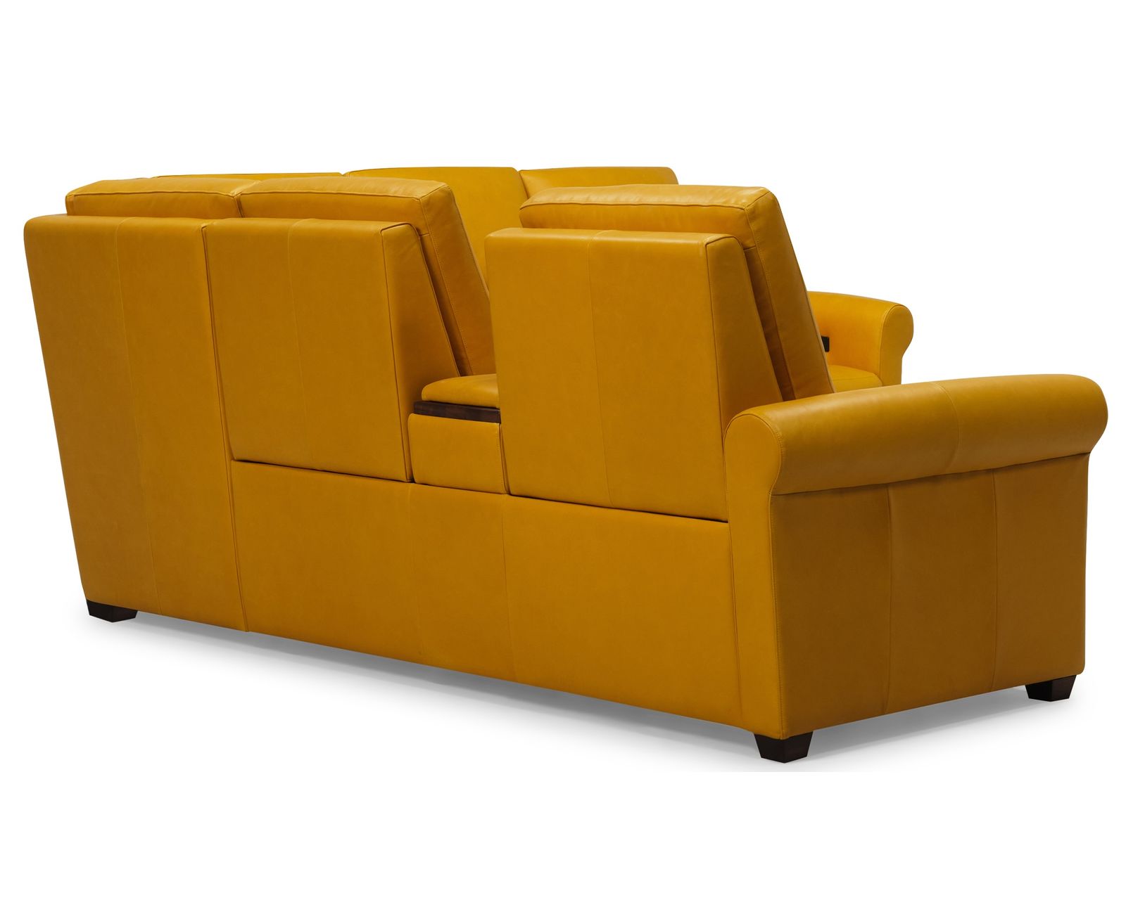 Essex 40112 Triple Power Reclining Sectional (+100 leathers) - Layout B: Three Piece Reclining Sectional (2 recliner) 110" x 98"