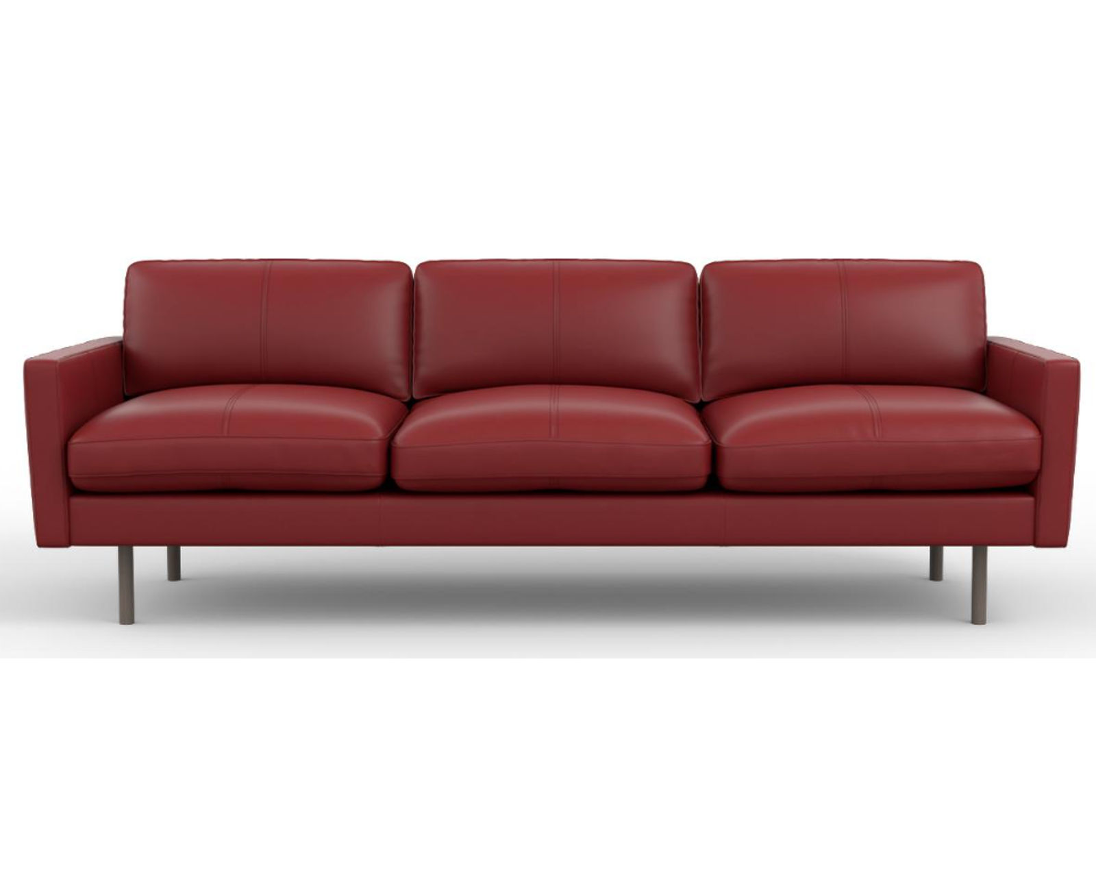 Villa 80" Leather Sofa (+20 leathers) - Tabasco