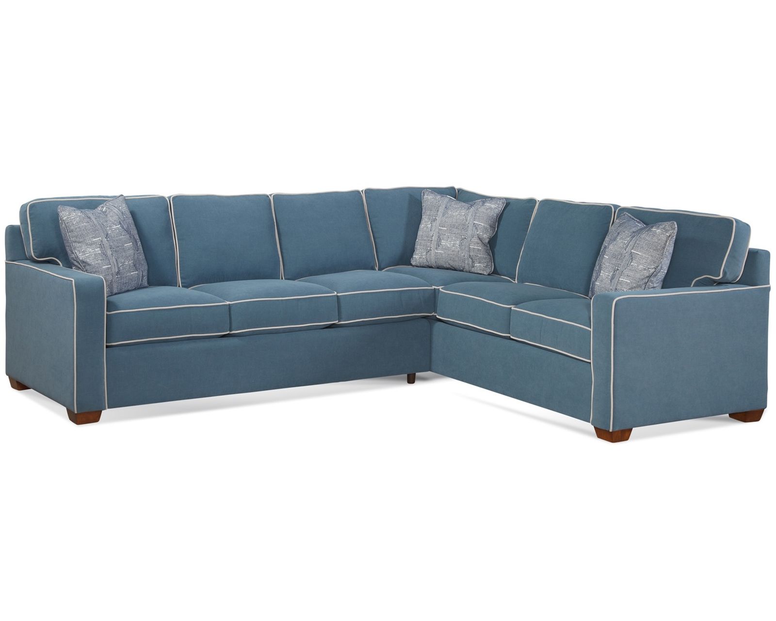 Gramercy Park Sectional (+69 fabrics) - Layout O: Two Piece Sectional 115" x 92"	