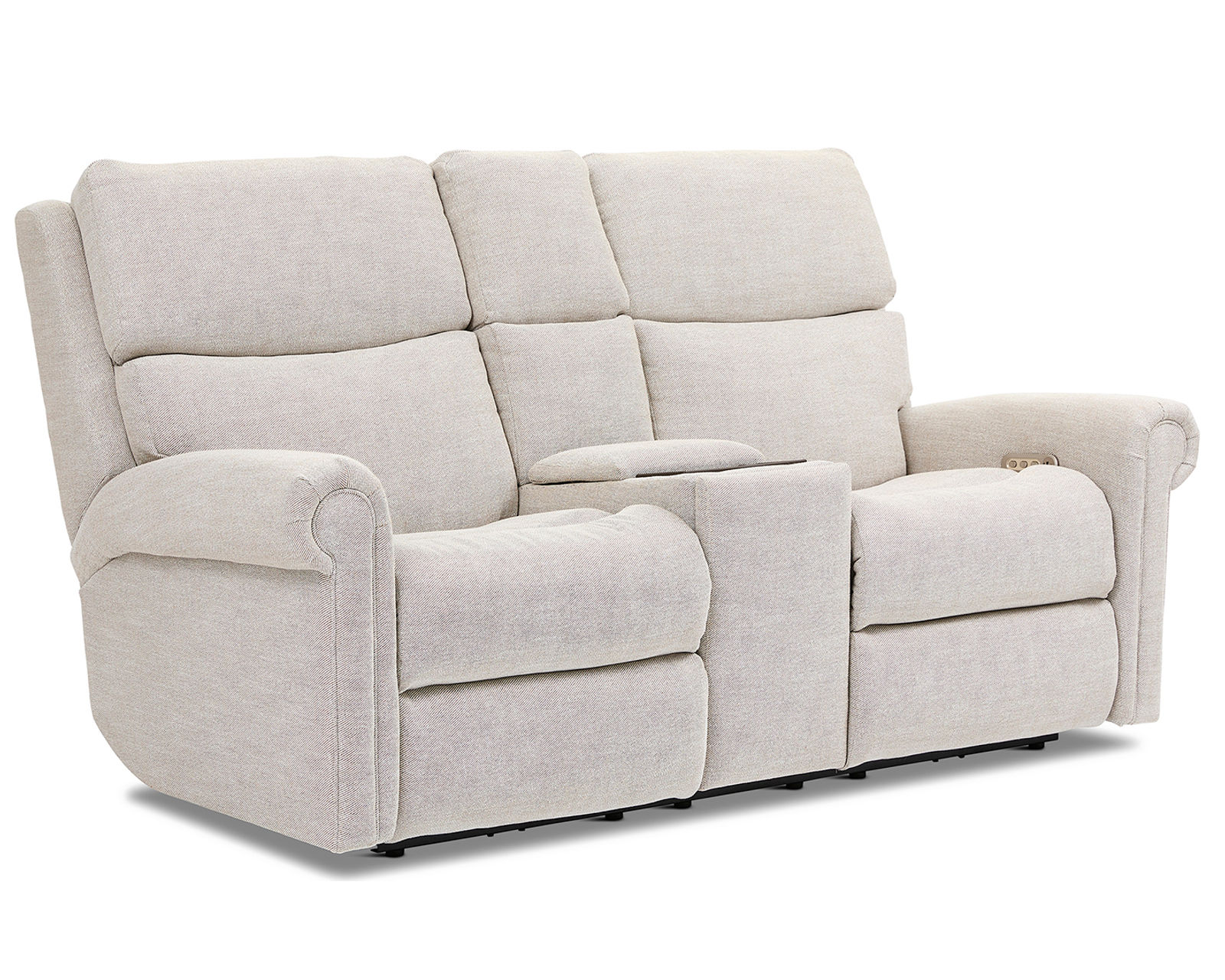 Bernard Triple Power Zero Gravity Recliner (+90 fabrics) - Bernard Triple Power Reclining Console Loveseat