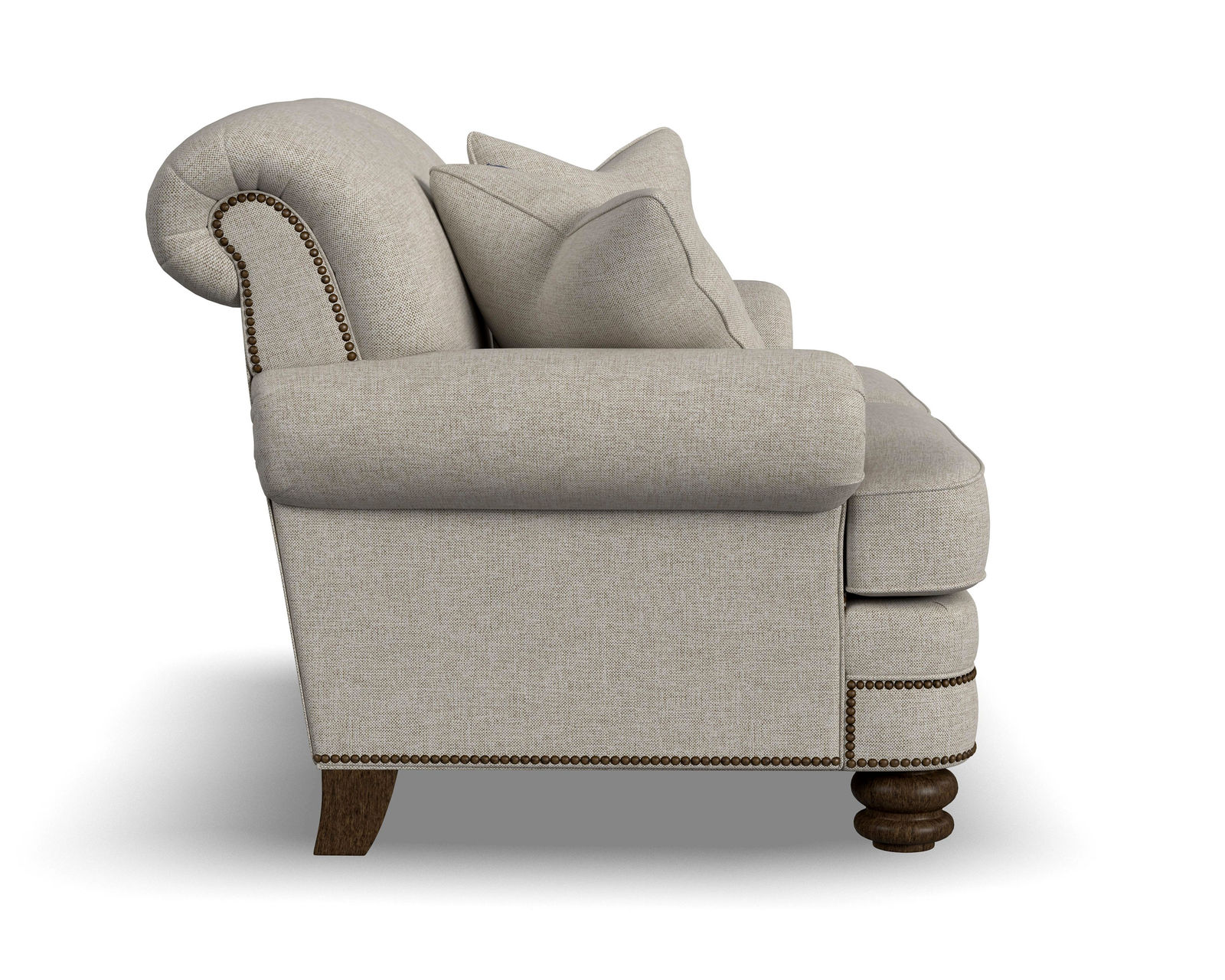 Bay Bridge 7791 Nailhead Loveseat (+100 fabrics)  - Bay Bridge Nailhead Loveseat