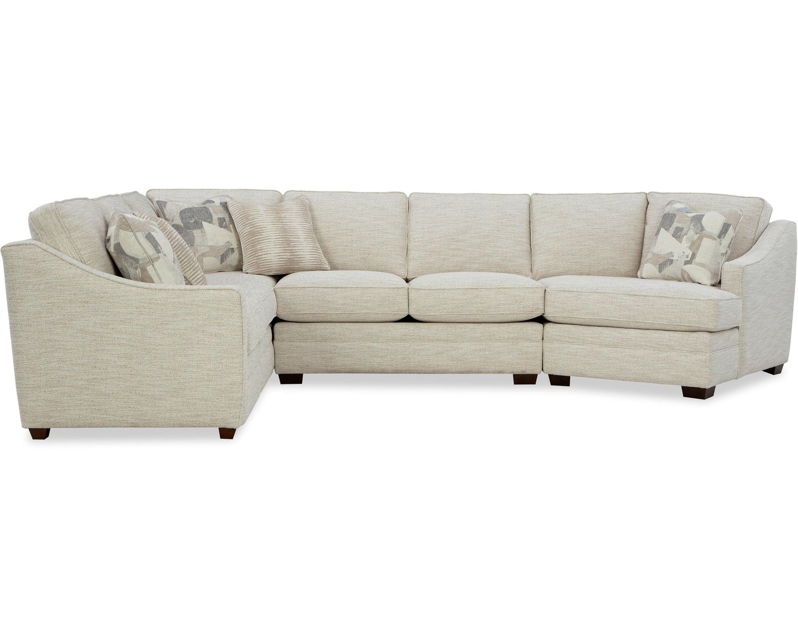 Homecourt F9331 Reclining Sectional - IN STOCK - Layout B: Three Piece Sectional 95" x 147" x 47"