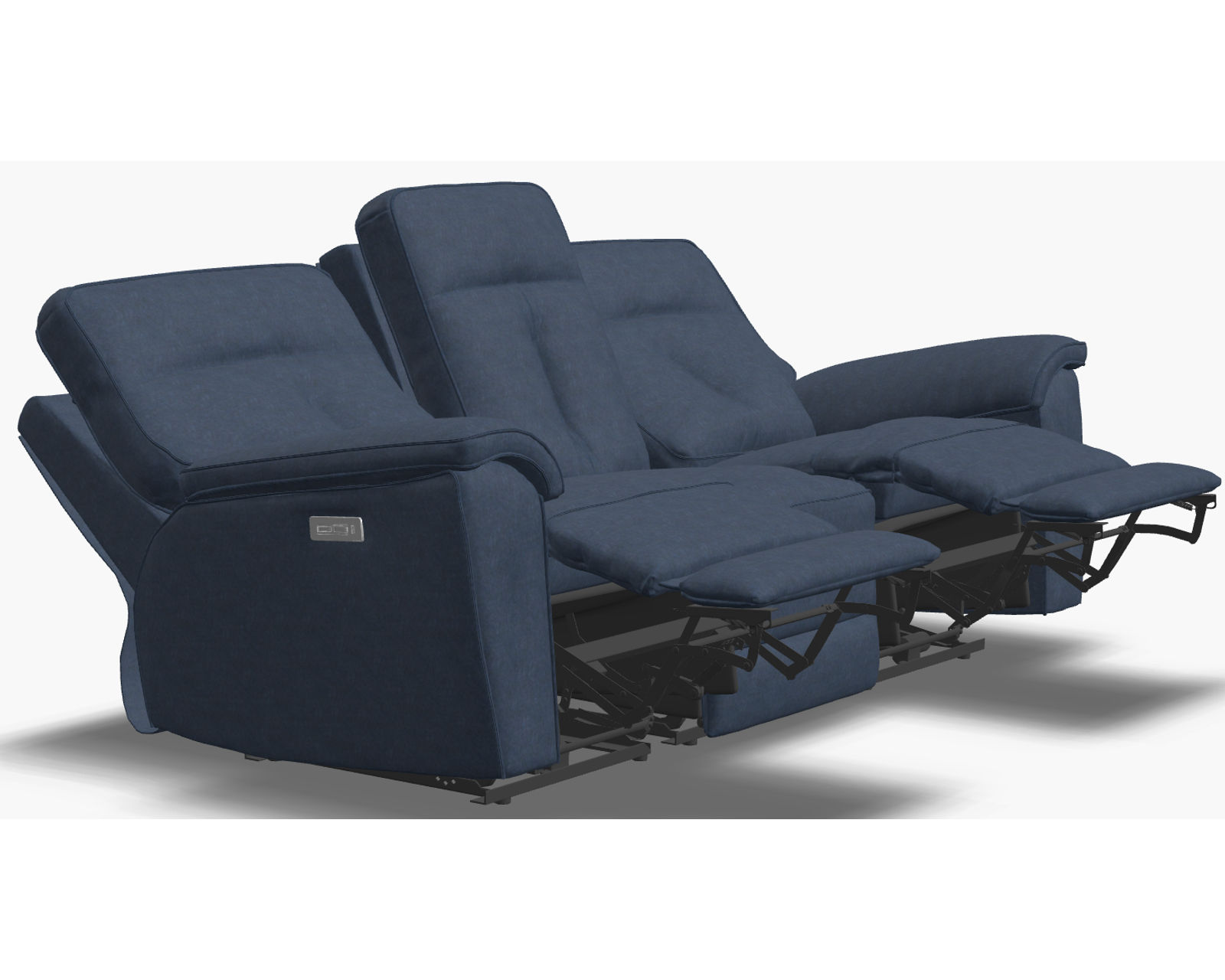 Oakley 41187 Power Headrest Power Wallhugger Recliner (+200 colors) - Oakley 86" Power Headrest Power Reclining Sofa