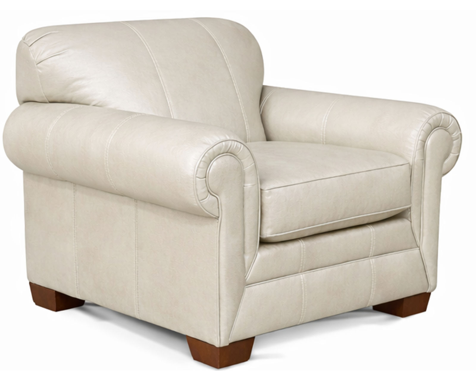 Monroe 87" Leather Sofa  (+29 Top-Grain Leathers) - Monroe Leather Chair