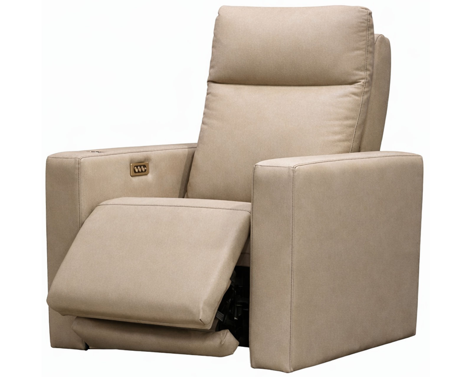 Frances Dual Power Reclining Sofa — Available in Standard & Wide Cushions, 140+ Leather Options, and 79", 83", or 112" Widths - Frances Power Headrest Power Recliner