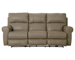 Torretta 86" Lay Flat Power Reclining Leather Sofa Premium Italian Leather, Bed-Like Lay Flat Comfort (2 colors)