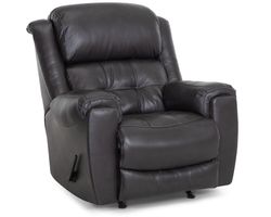 Clyde 4721 Leather Match Rocker Recliner (Genuine Leather Comfort. Smarter Leather Value) 2 colors