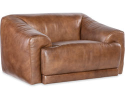 Fleetwood Leather Chair and a Half (in stock) 54" wide