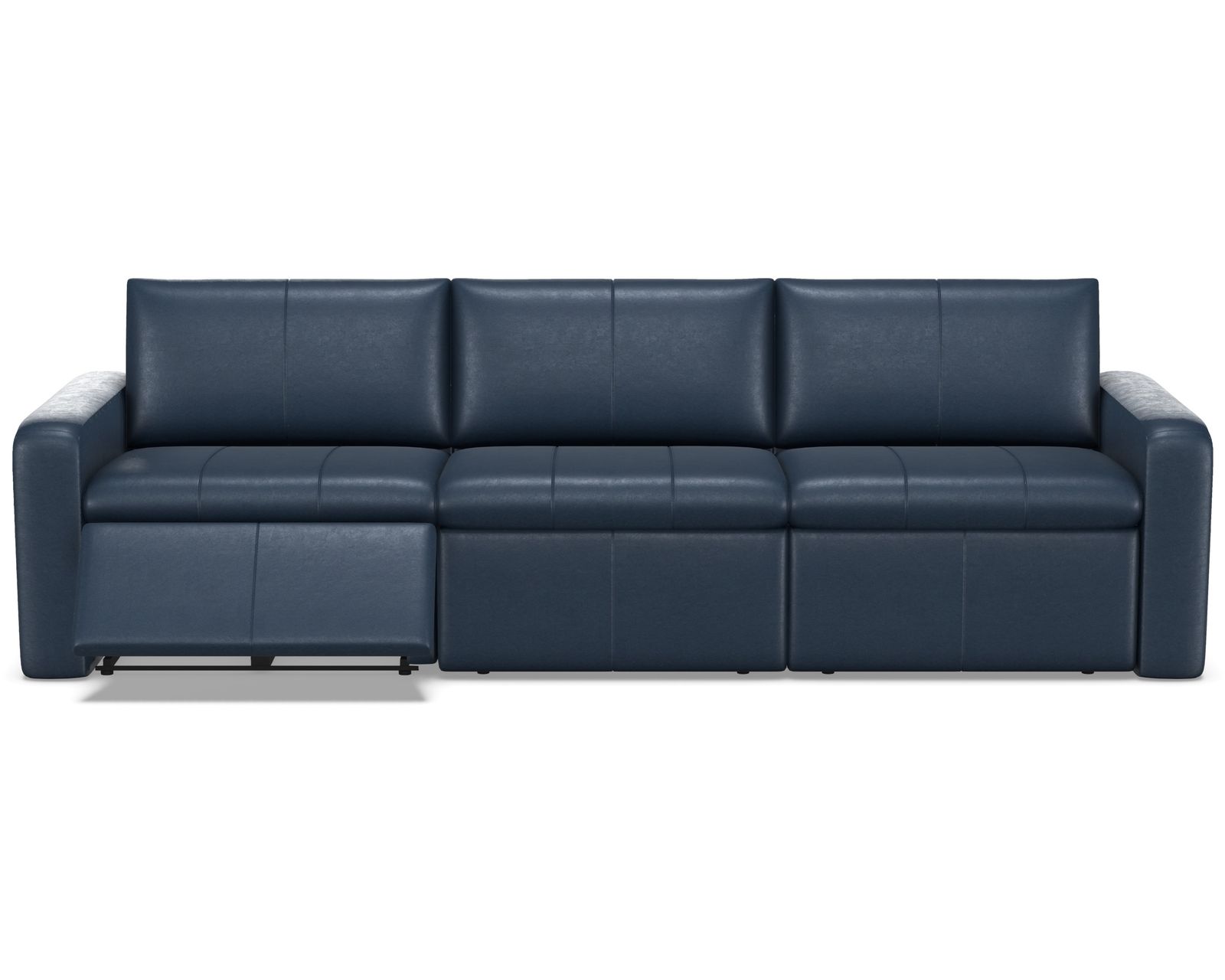 Blanche Reclining or Stationary Sofa — Available in Wide Cushions, 140+ Leather Options, and 79"or 112" Widths - Experience the Difference Precision Makes