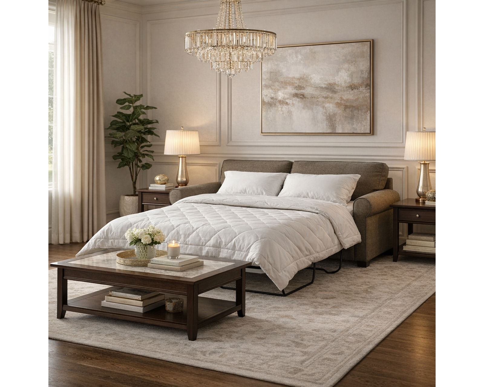 Seabury Twin-Full or Queen Sleeper  (+100 Standard and Performance Fabrics) - Seabury Queen Sleeper