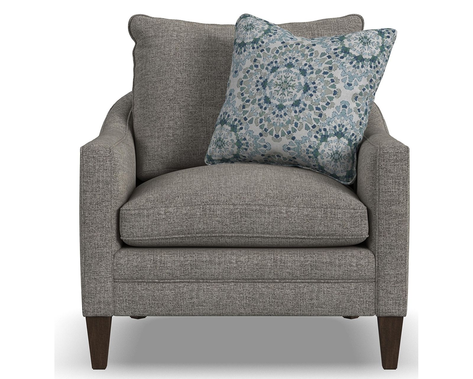 Eleanora 7572 Skirted Accent Chair (+100 fabrics) - Eleanora Accent Chair