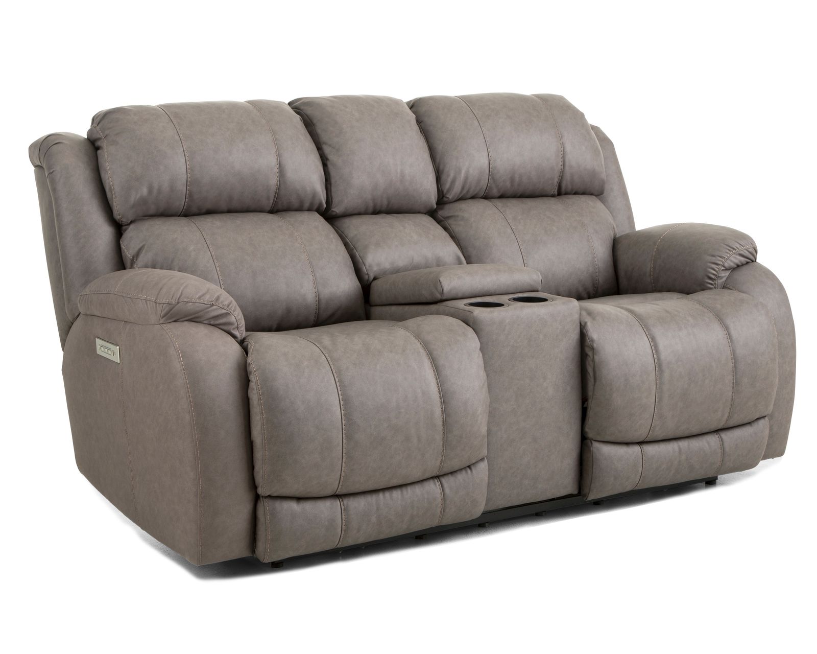 Charleston 89" Zero Gravity Triple Power Reclining Sofa (In stock) - Charleston Triple Power Zero Gravity Reclining Console Loveseat