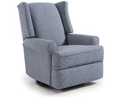 🌙 Logan Nursery Swivel Glider Recliner (+90 performance fabrics)