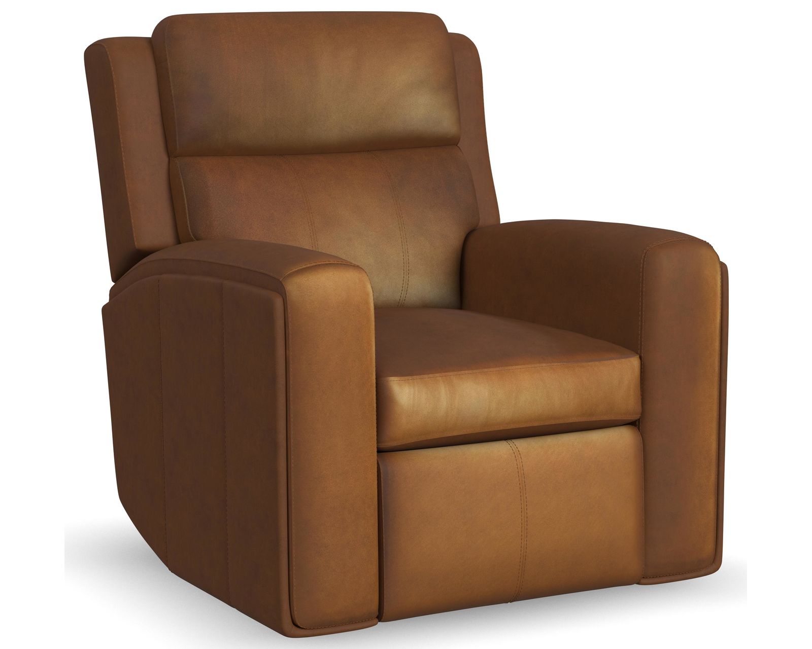 Wyatt 1596 Triple Power Reclining Console Loveseat 705-02 (74") 2 colors - In stock - Choice of 2 leather colors