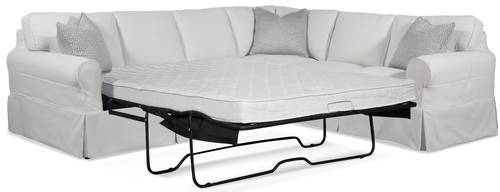 Layout A: Two Piece Slipcover Sectional 117" x 94"