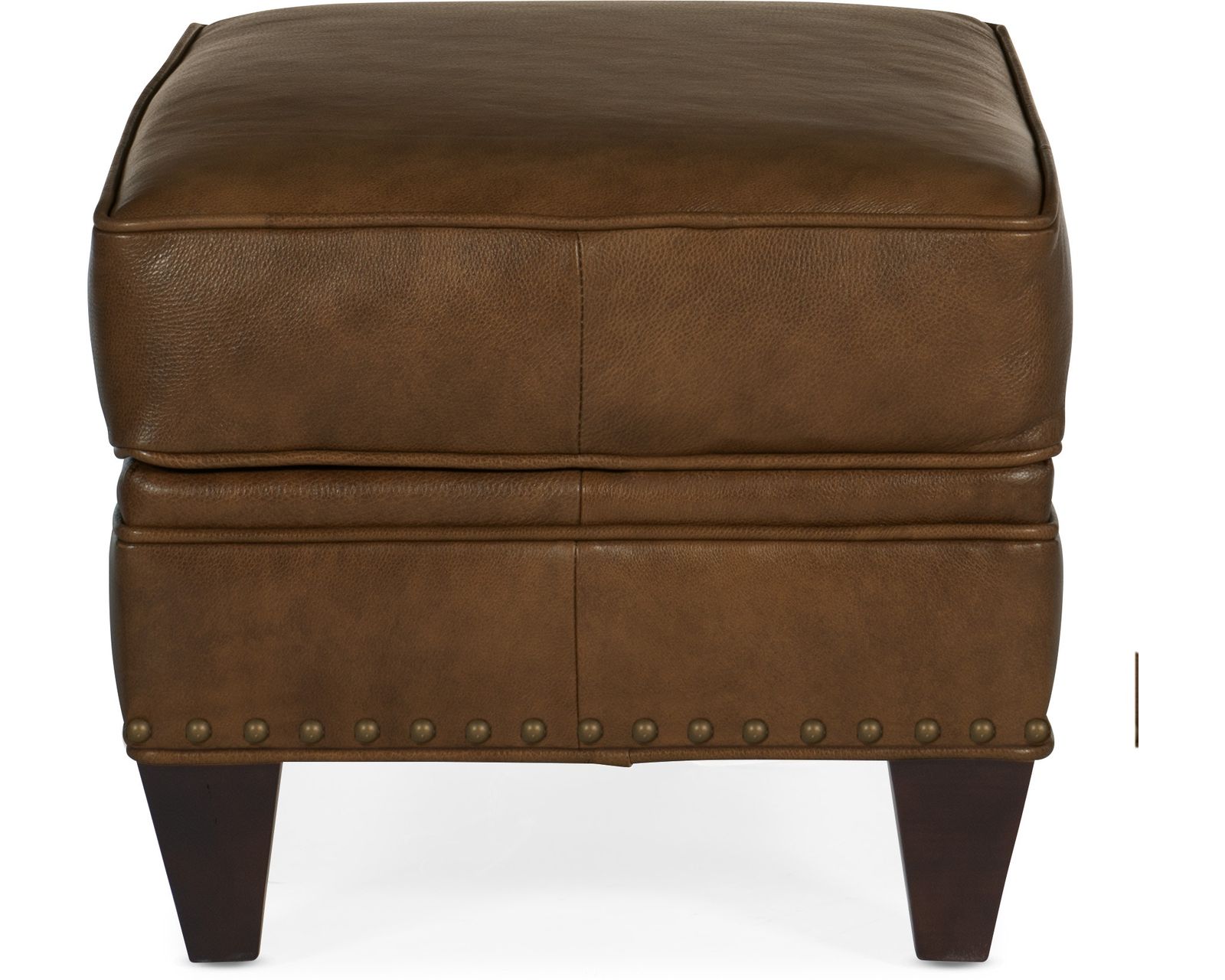 Bradington Young Carrado Sofa (12 leathers) 8-Way Hand Tie - Carrado 21" x 29" Ottoman