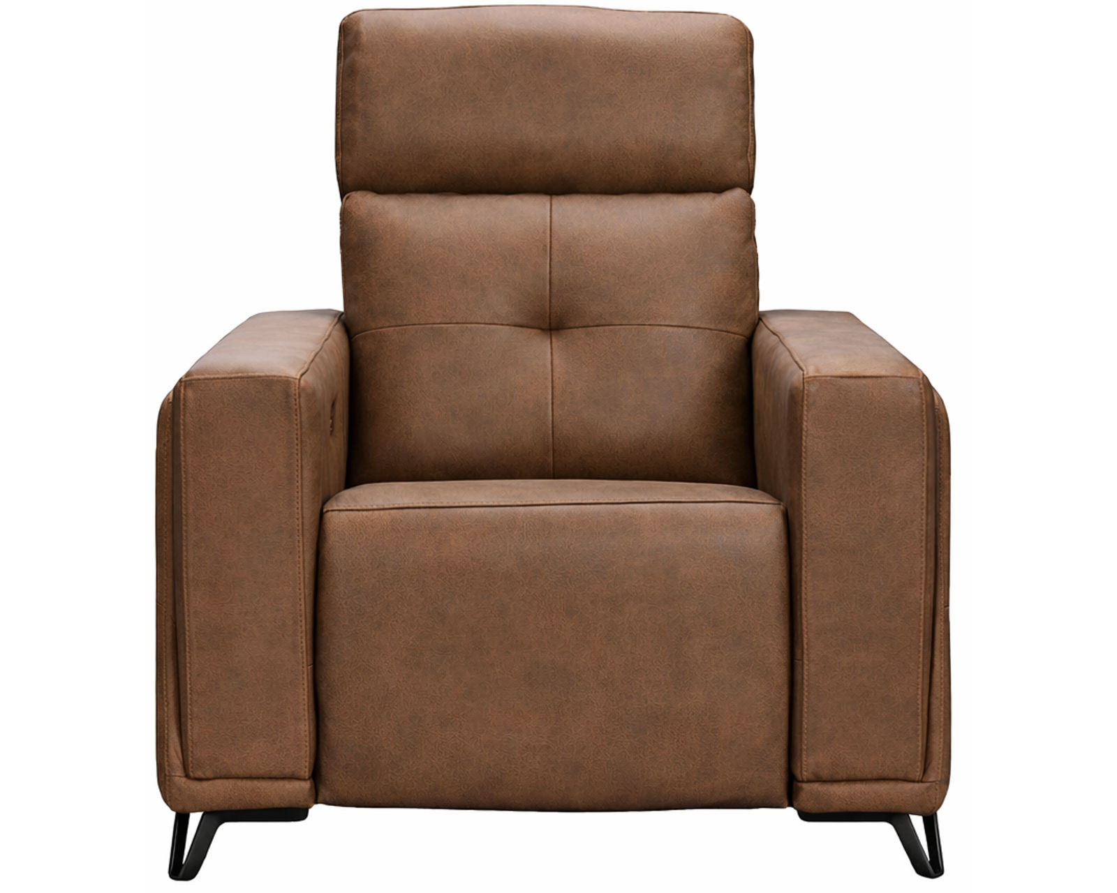 Mackenzie Dual Power Reclining Sofa — Available in Standard & Wide Cushions, 140+ Leather Options, and 80", 84", or 112" Widths - Mackenzie Power Headrest Power Recliner