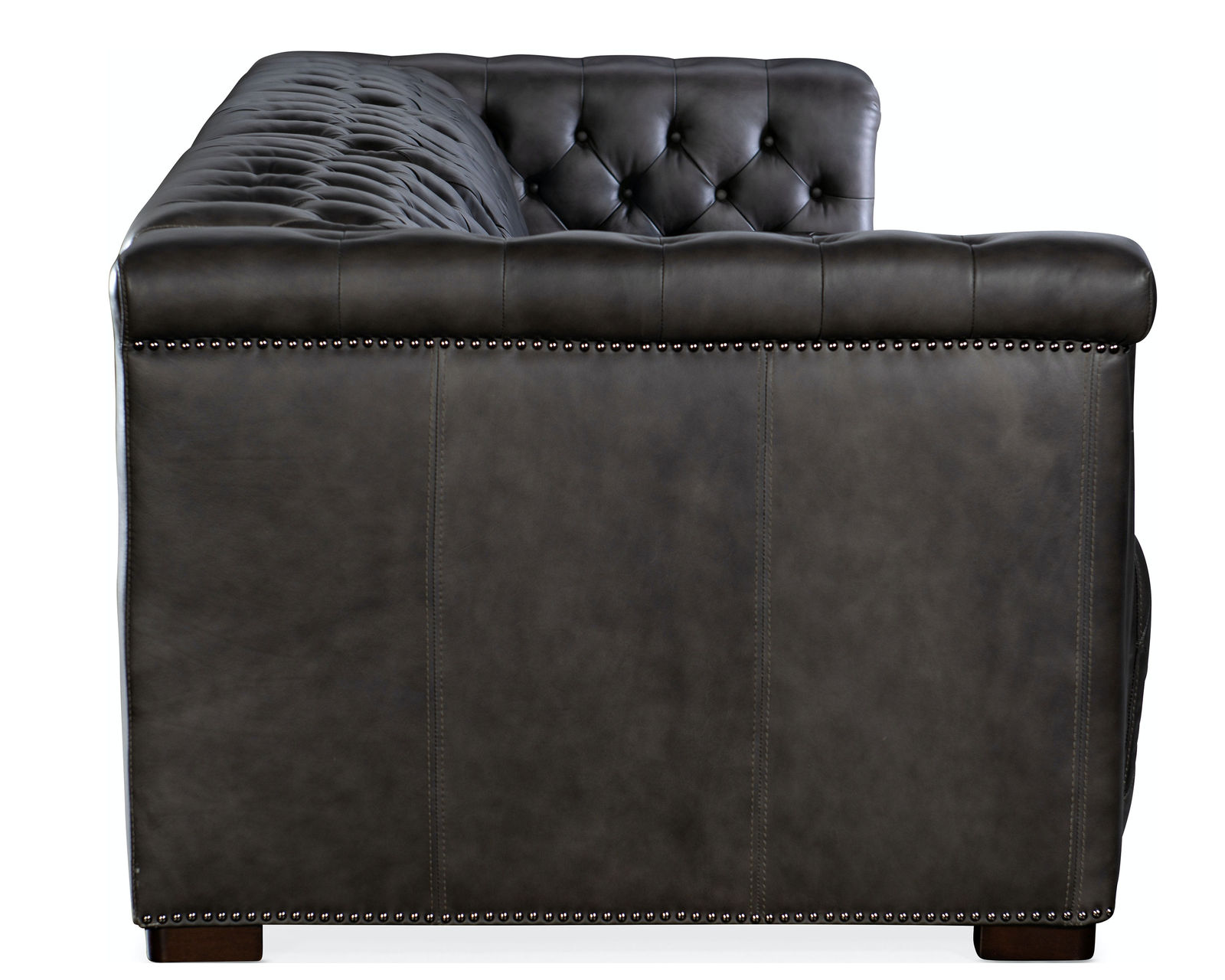 Savion Leather Grandier Sofa Power Headrest Power Reclining Sofa (124") - Savion Grandier Sofa Power Headrest Power Reclining Sofa (124")