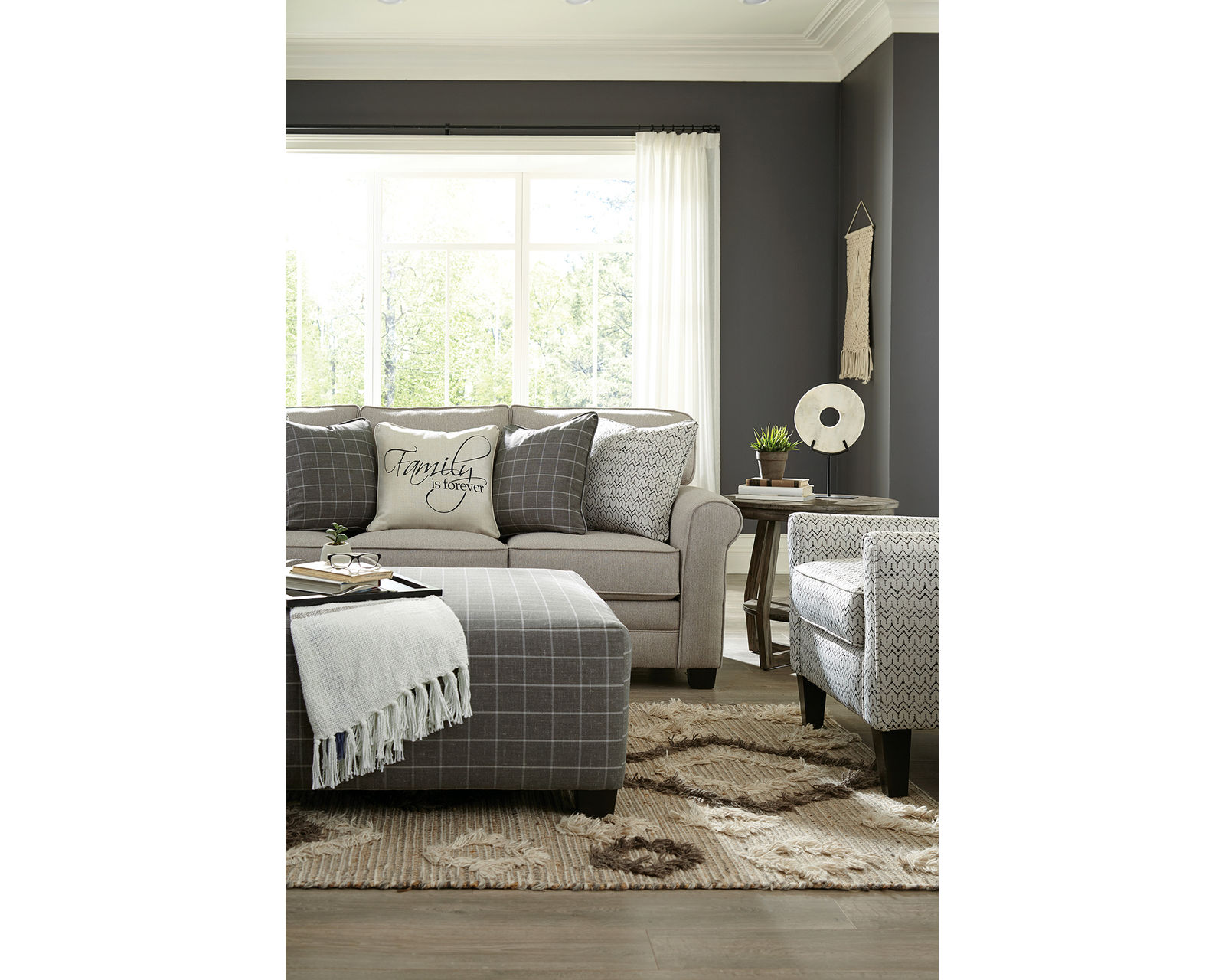 Lewiston 85" Stationary Sofa (includes pillows) - More Comfort. More Value. More Jackson.