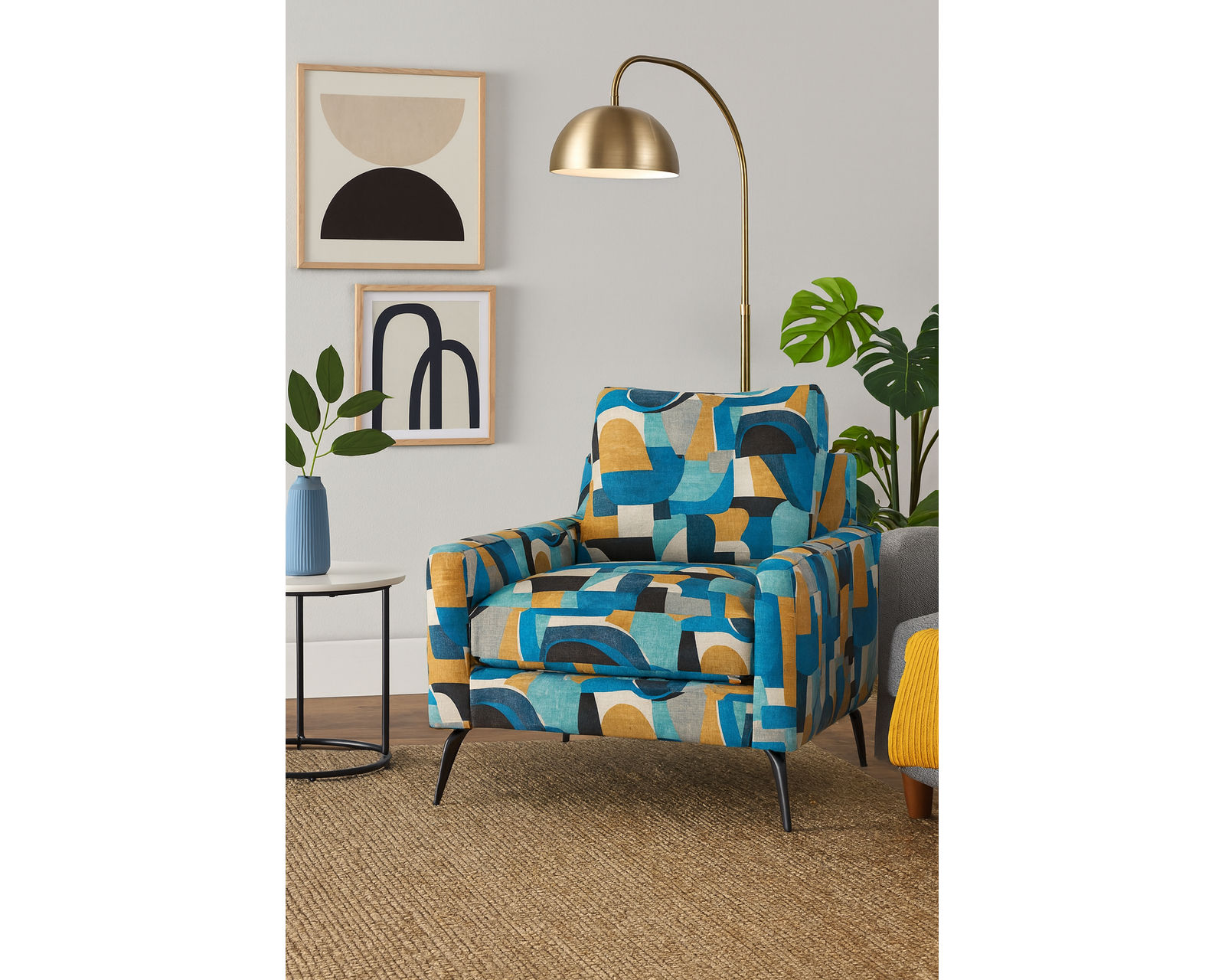Javon 78" Modern Sofa (+69 fabrics) - Javon Chair
