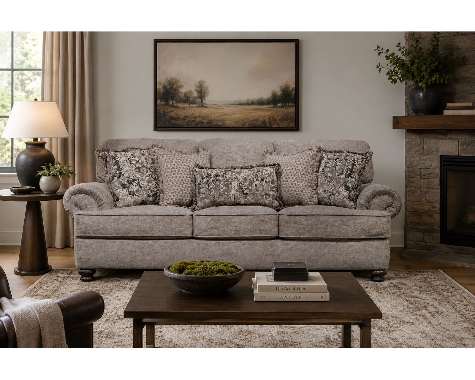 Freemont Oversized 96" Sofa (includes pillows)