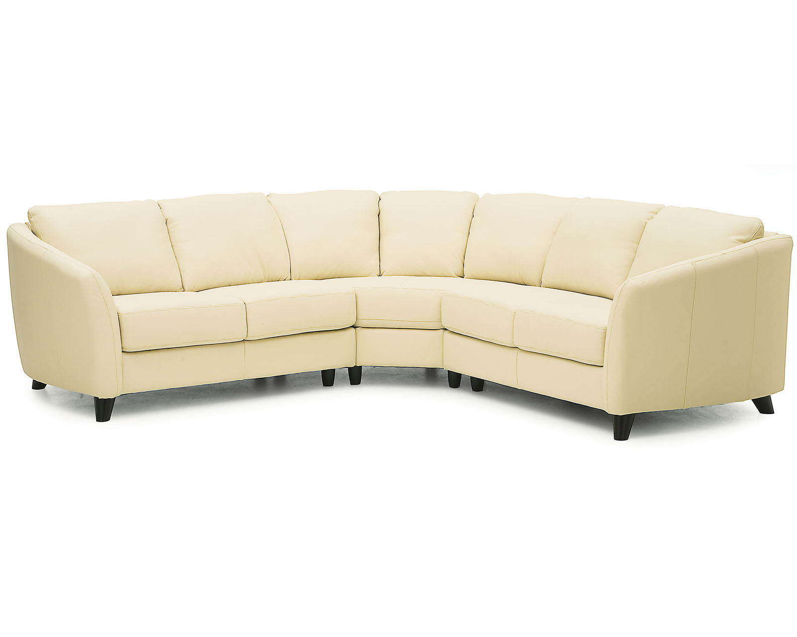 Alula 77247 Sectional (+100 Leathers) - Layout E: Three Piece Sectional 99" x 99"