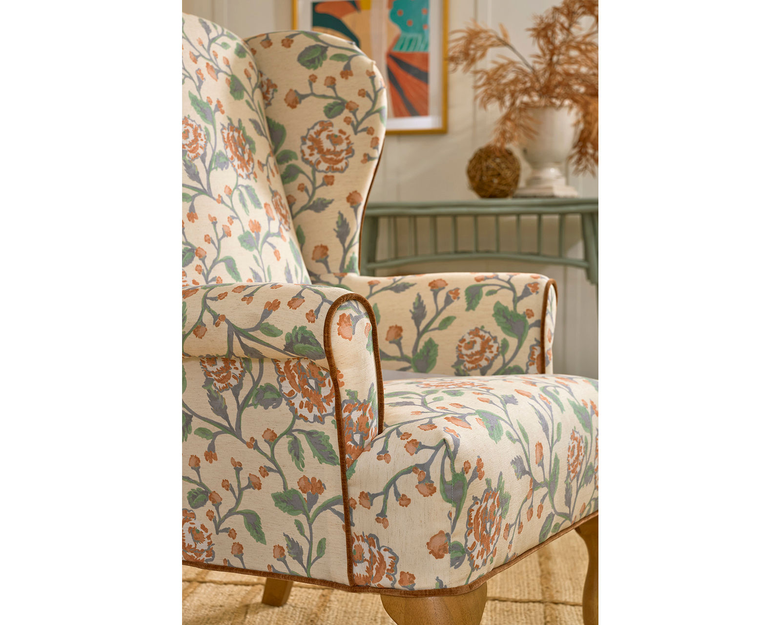 Erin & Ben Isadore Wing Back Chair (+50 exclusive fabrics) - Where Timeless Design Meets Modern Living.