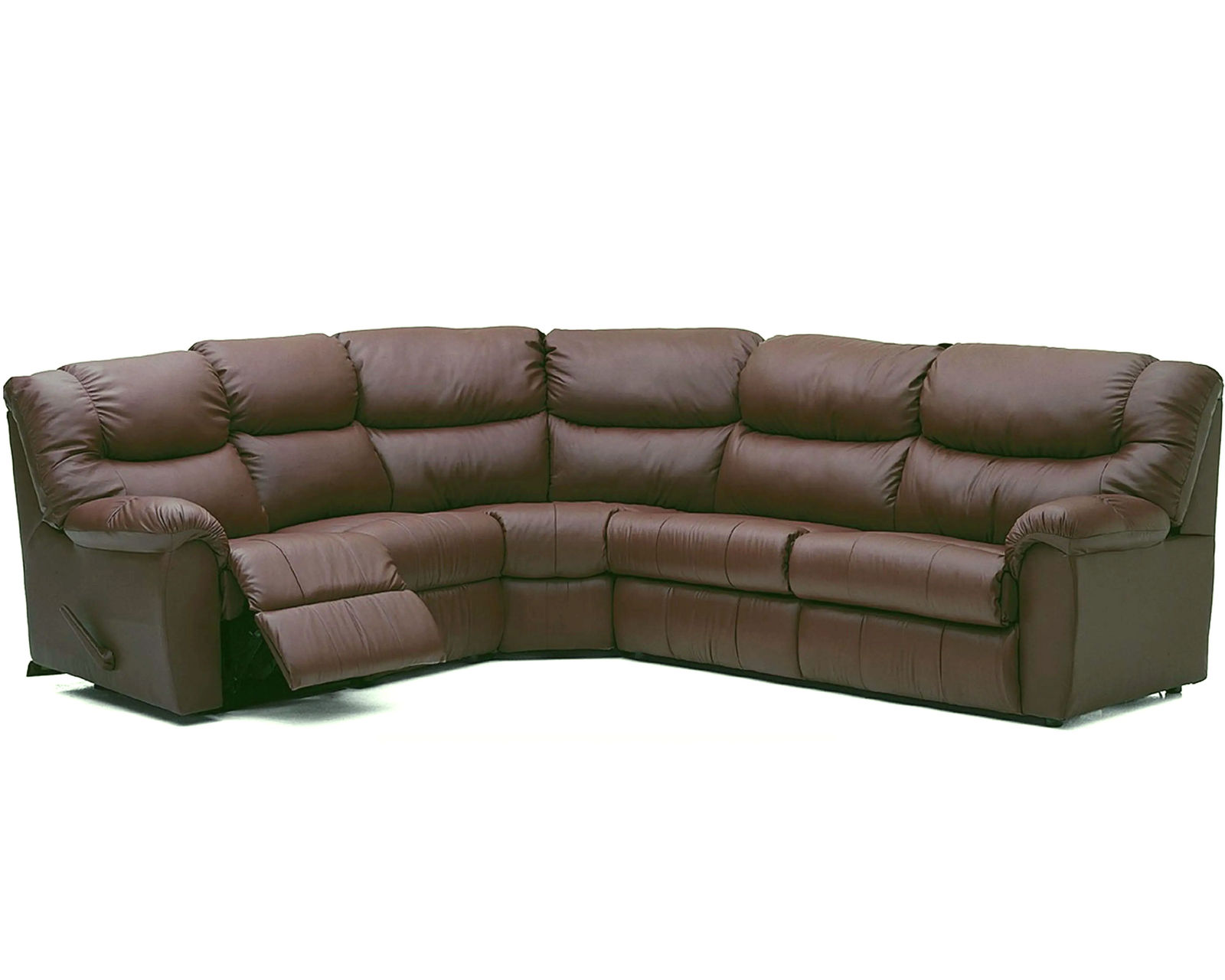 Regent 41094 Reclining Sectional (+100 leathers) - Layout A: Five Piece Sectional 101" x 101" (2 Recliners)