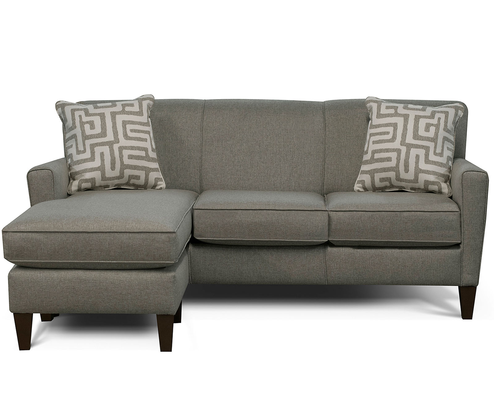 Collegedale 79" Sofa Chaise  (+100 Standard and Performance Fabrics) - Layout A: Sofa with Floating Ottoman Chaise 79" Wide