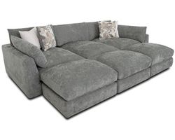 Seurat 965 Modular EXTRA Deep Seated Sectional (Stretch Out. Settle In. Stay Awhile)