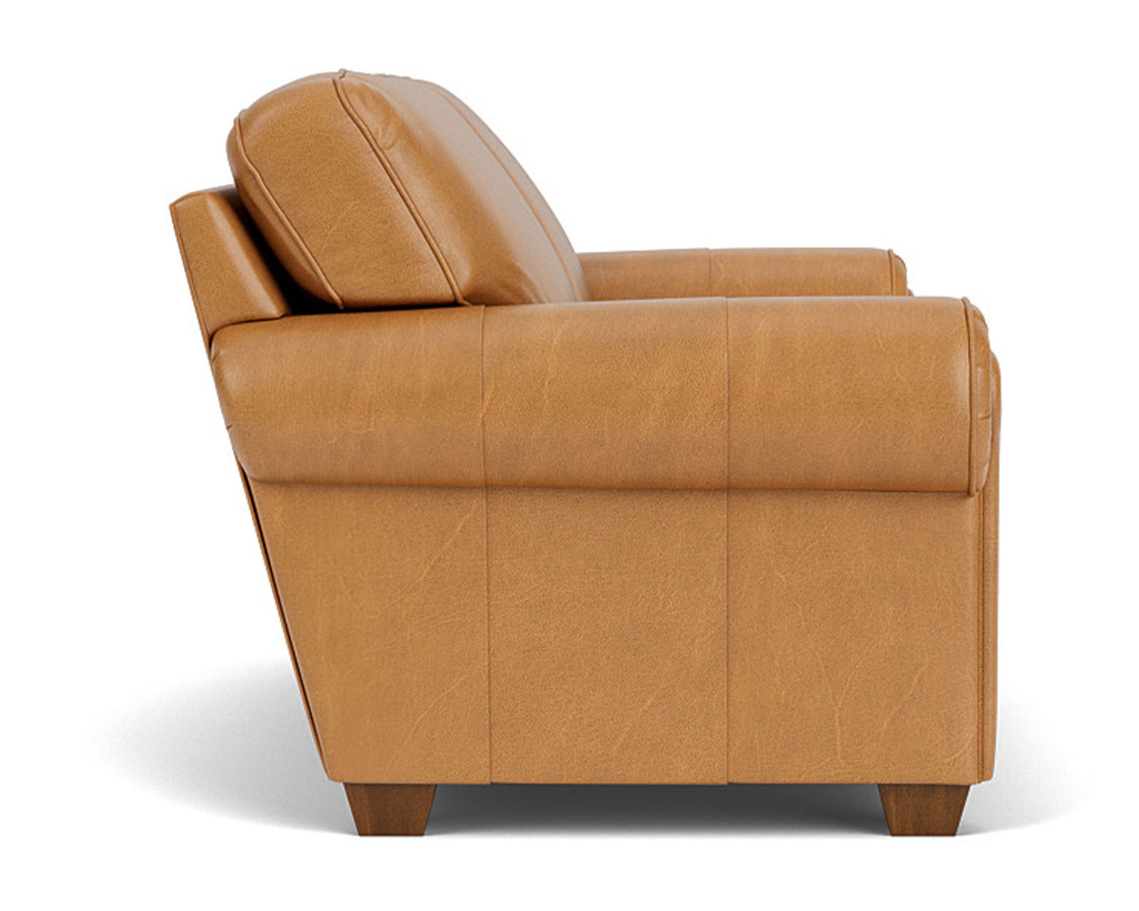 Carson 3937 Sofa (+50 leathers) 91" - Carson Leather Loveseat