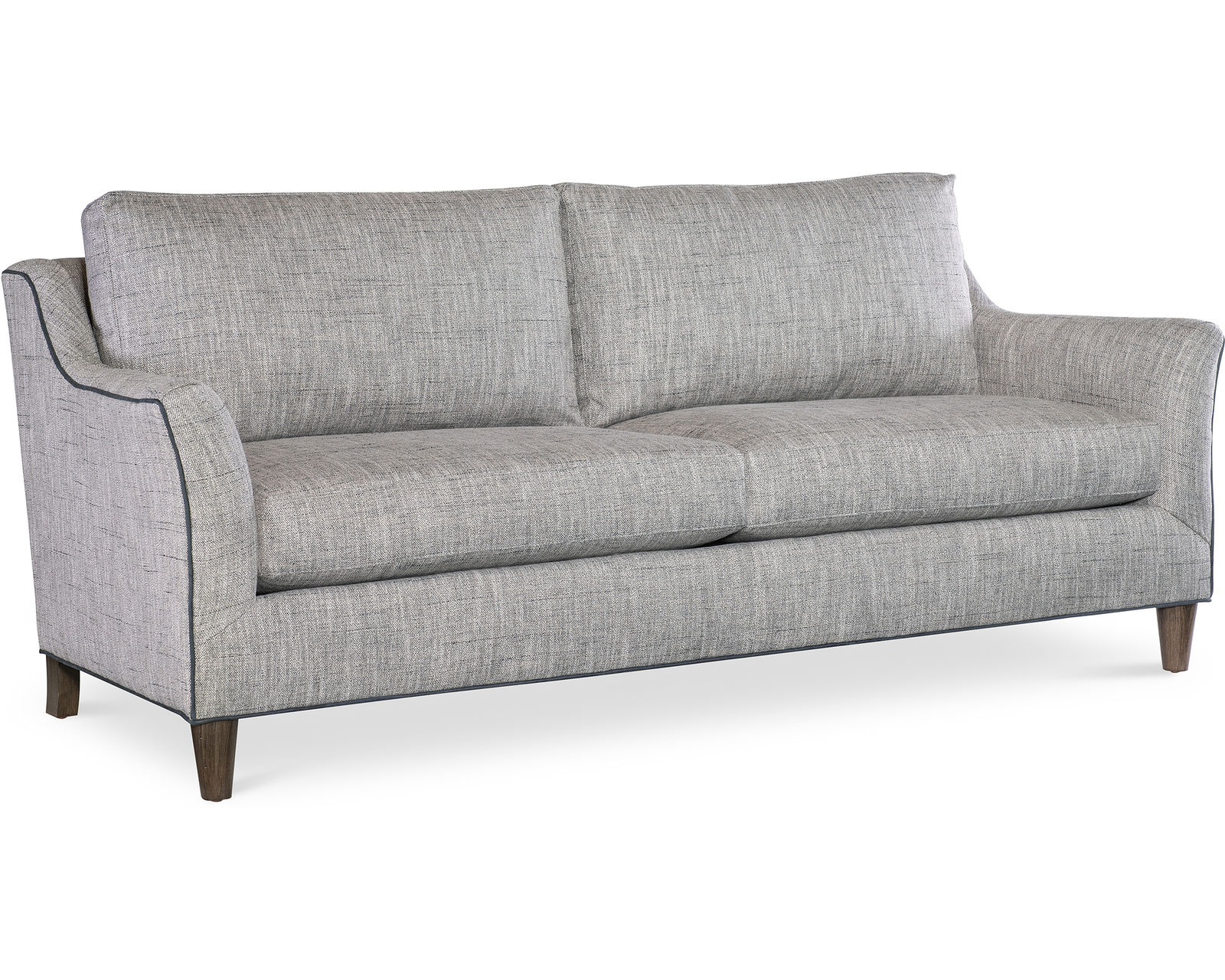 Bradington Young Marleigh 772 Sofa (12 leathers) 8-Way Hand Tied - Marleigh Stationary 82" Sofa 8-Way Hand Tie (2 cushion)