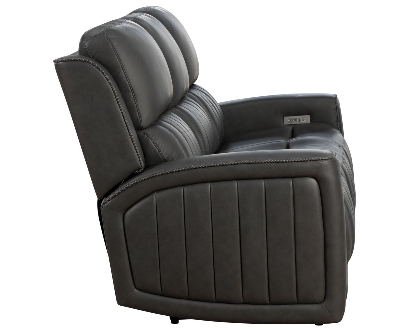 Pierce 87" Zero Gravity Power Reclining Sofa w/Power Head Rests, Power Lumbar & Drop Down Table w/2 Cup Holders (Gray) In stock