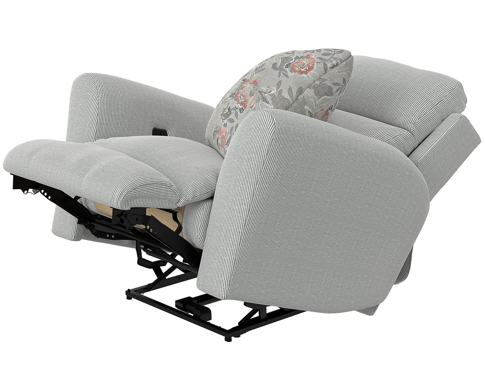 Chappy 83" Lay Flat Reclining Sofa Farmhouse Casual Styling (includes pillows) 2 colors - Deep Comfort. Lasting Support.