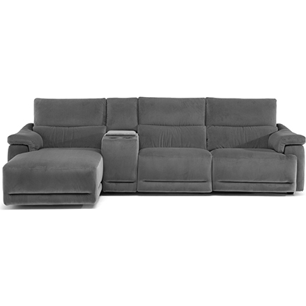Layout K: Four Piece Sectional (2 recliners) 64" x 122"