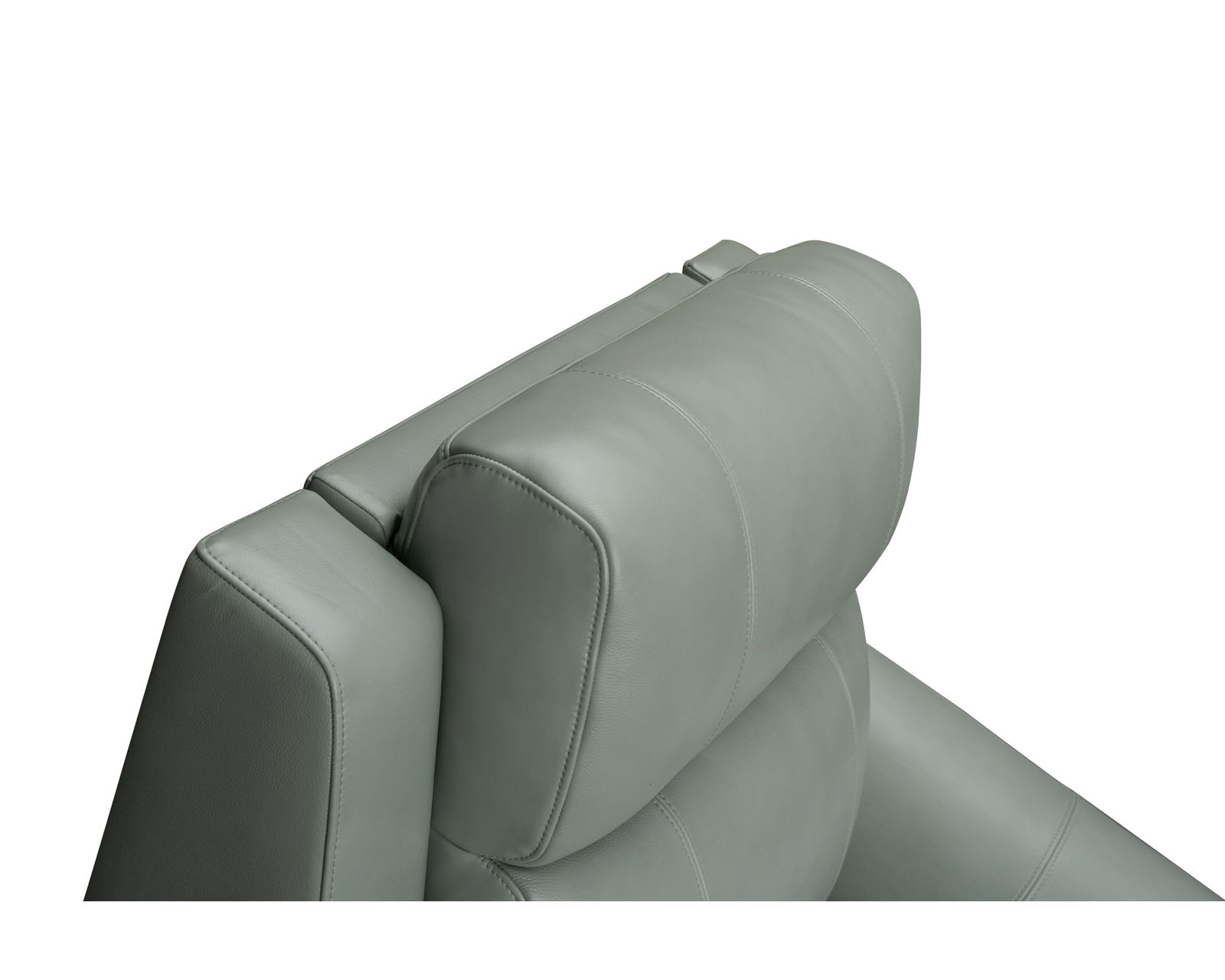 Kester 86" Leather Power Headrest Power Reclining Sofa (Mint) In stock - Includes Power Headrest  -  Power Recline