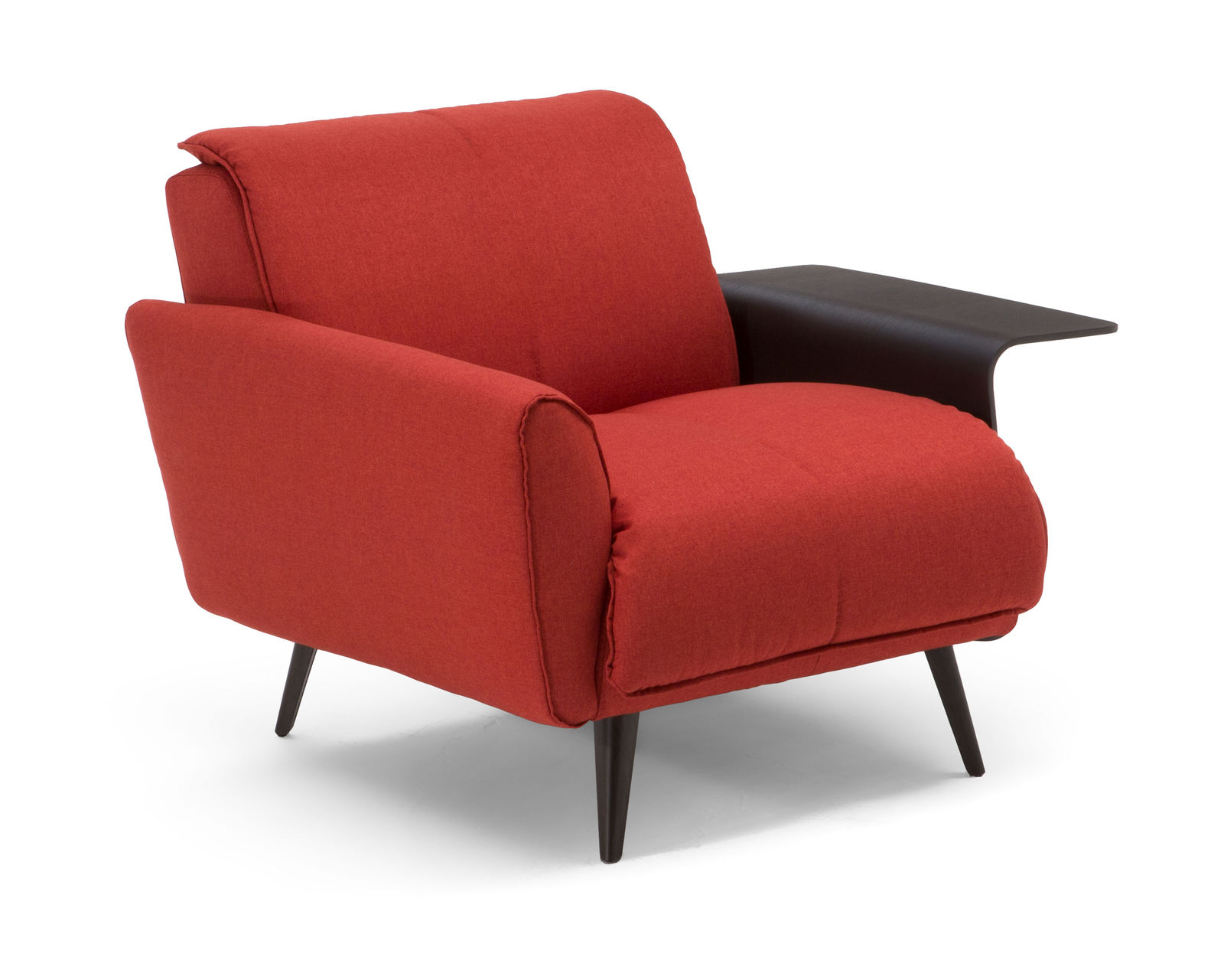 Talento B993 Stationary Sofa (89") +40 fabrics - Talento Chair With Right Arm Shelf