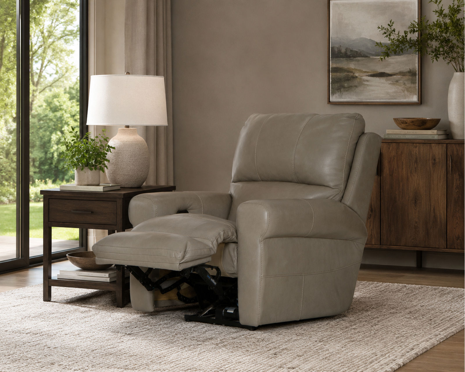 Torretta 86" Lay Flat Power Reclining Leather Sofa Premium Italian Leather, Bed-Like Lay Flat Comfort (2 colors) - Experience the Catnapper Difference.