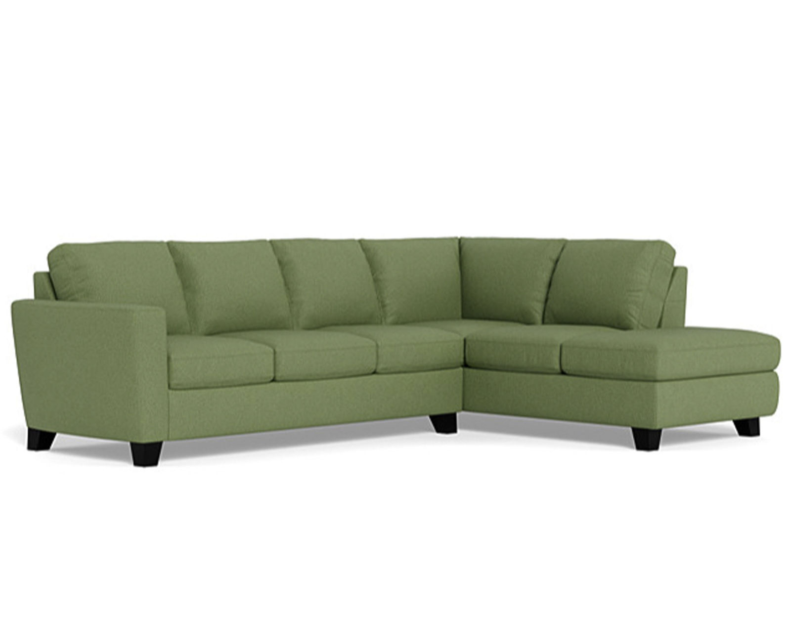 Leeds 77328 Sectional (+50 fabrics) - Layout E: Two Piece Sectional 118" x 84"